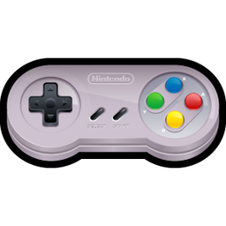 Nintendo SNES Icon 256x256 png
